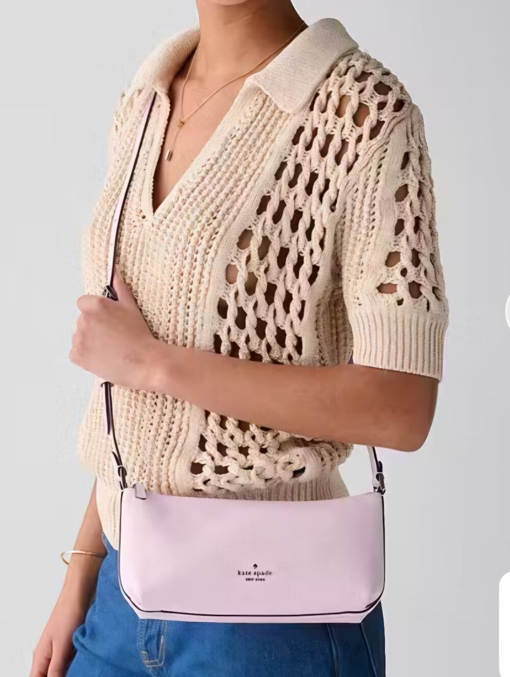 KATE SPADE MINI CROSSBODY BAG, PINK